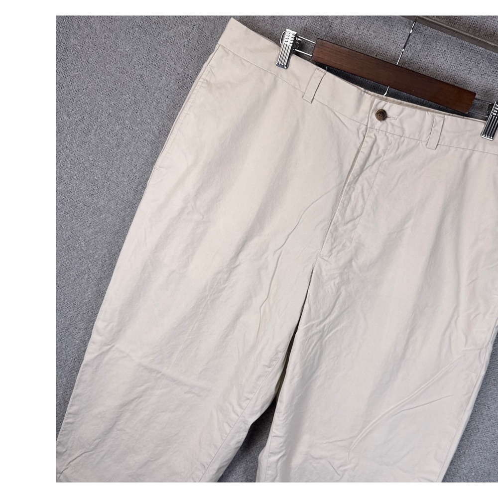 Brooks Brothers 346 Beige Cotton Casual Chino Pants Men Size 38x32 Brunch Travel